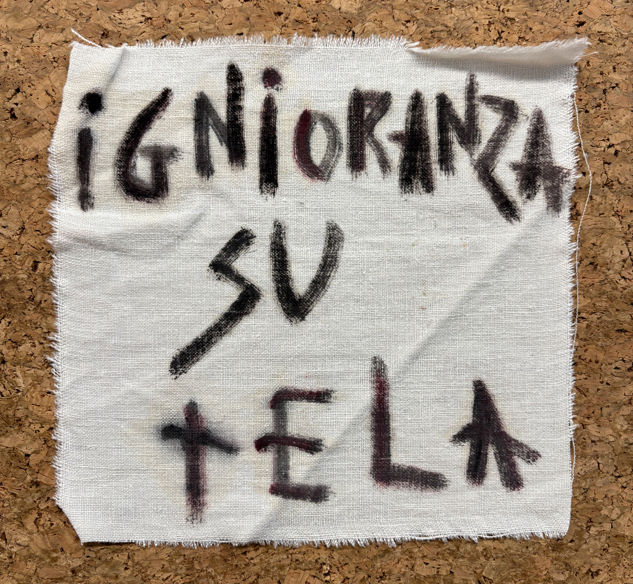 MAX ODDONE (1974) - Ignoranza su tela, 2022