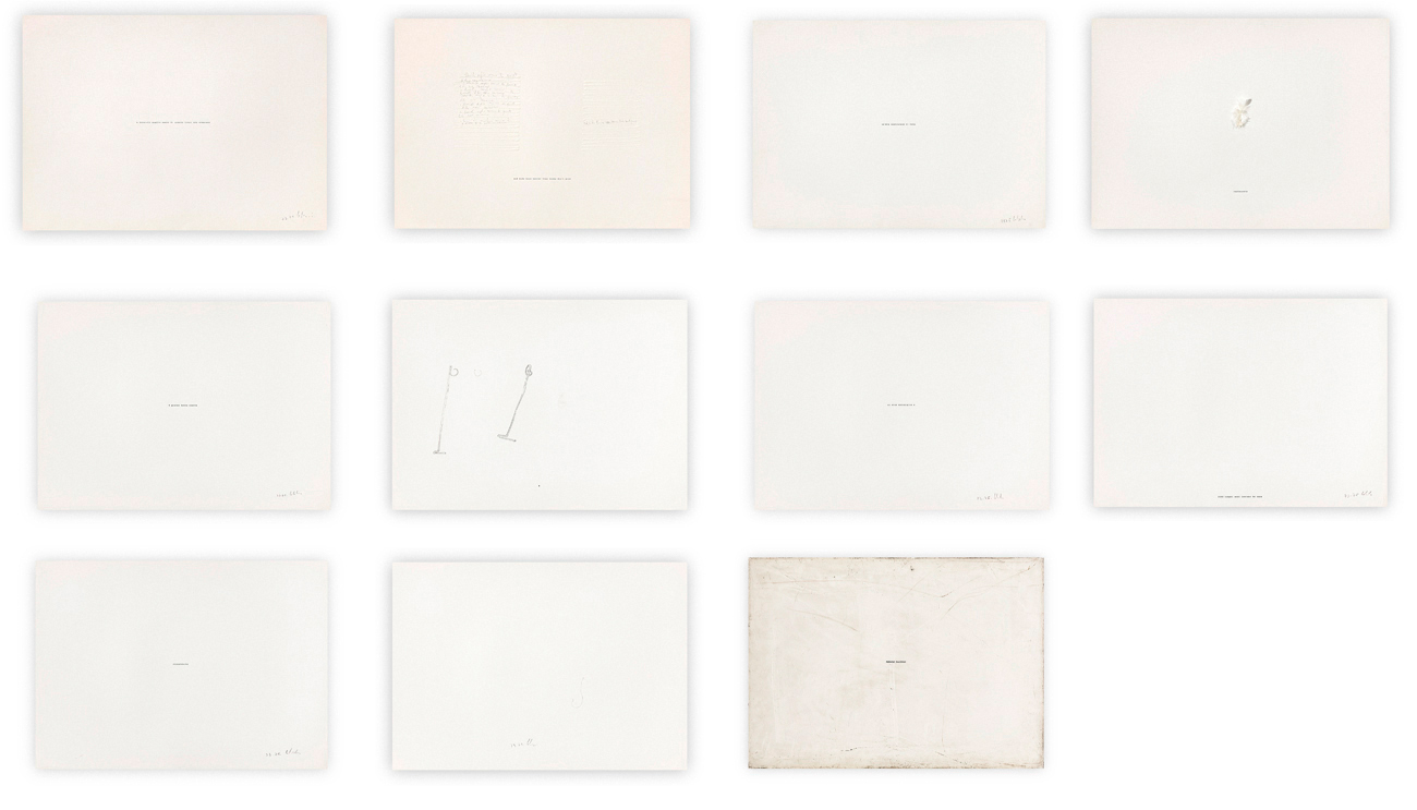 PIER PAOLO CALZOLARI (1943) - Senza Titolo, 1975