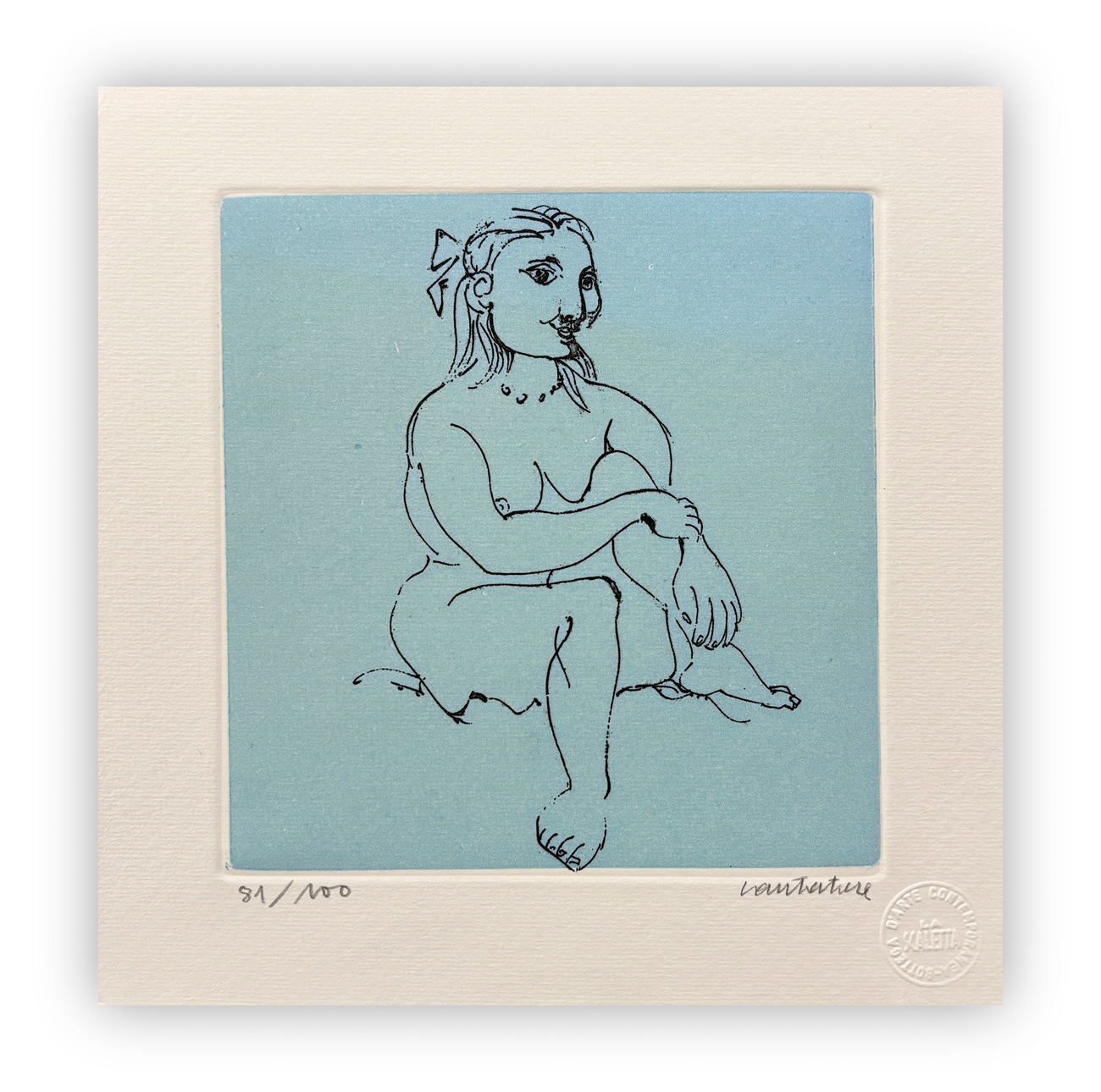 DOMENICO CANTATORE (1906-1998) - Senza Titolo