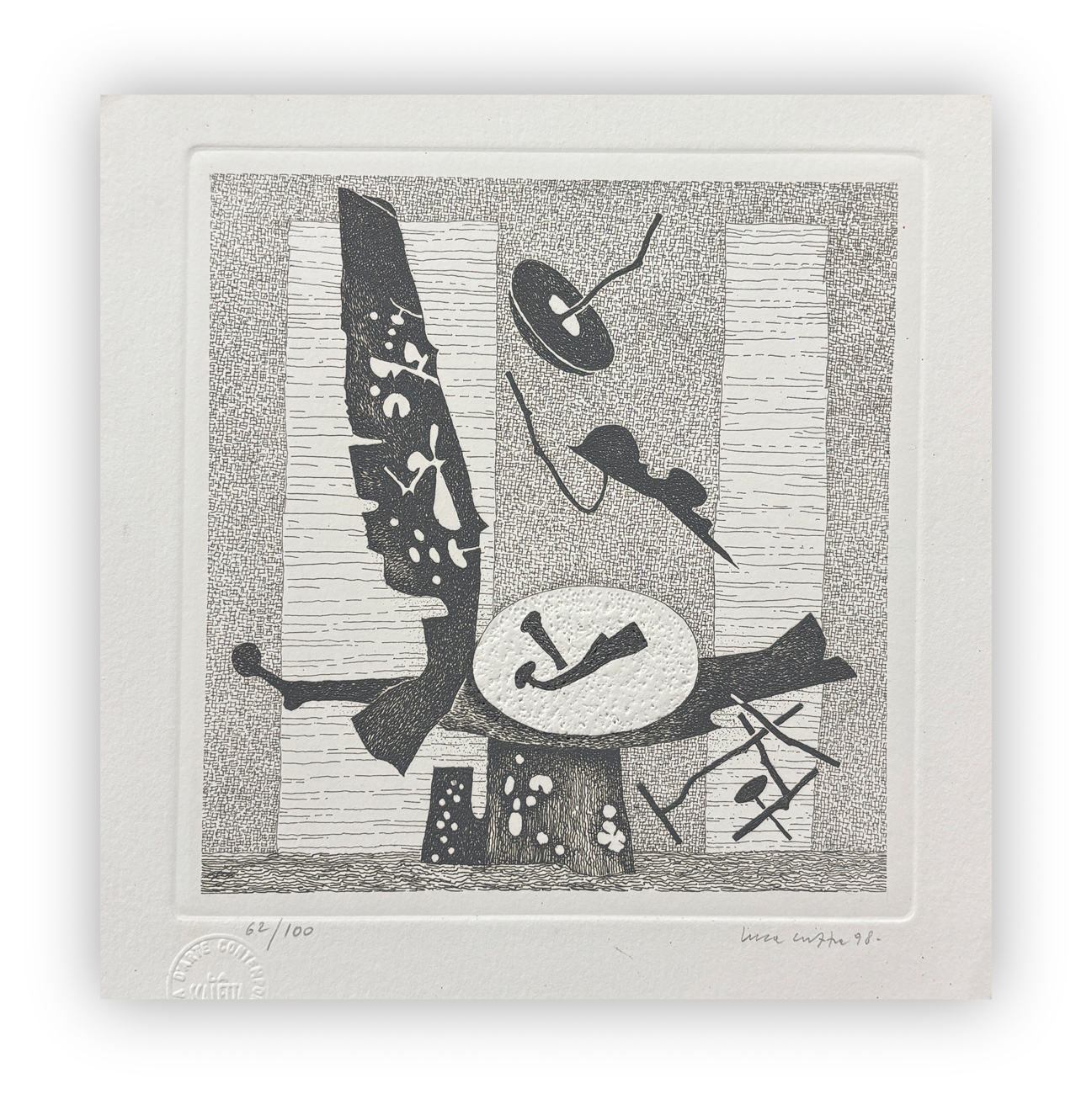LUCA CRIPPA (1924-2002) - Senza Titolo, 1998