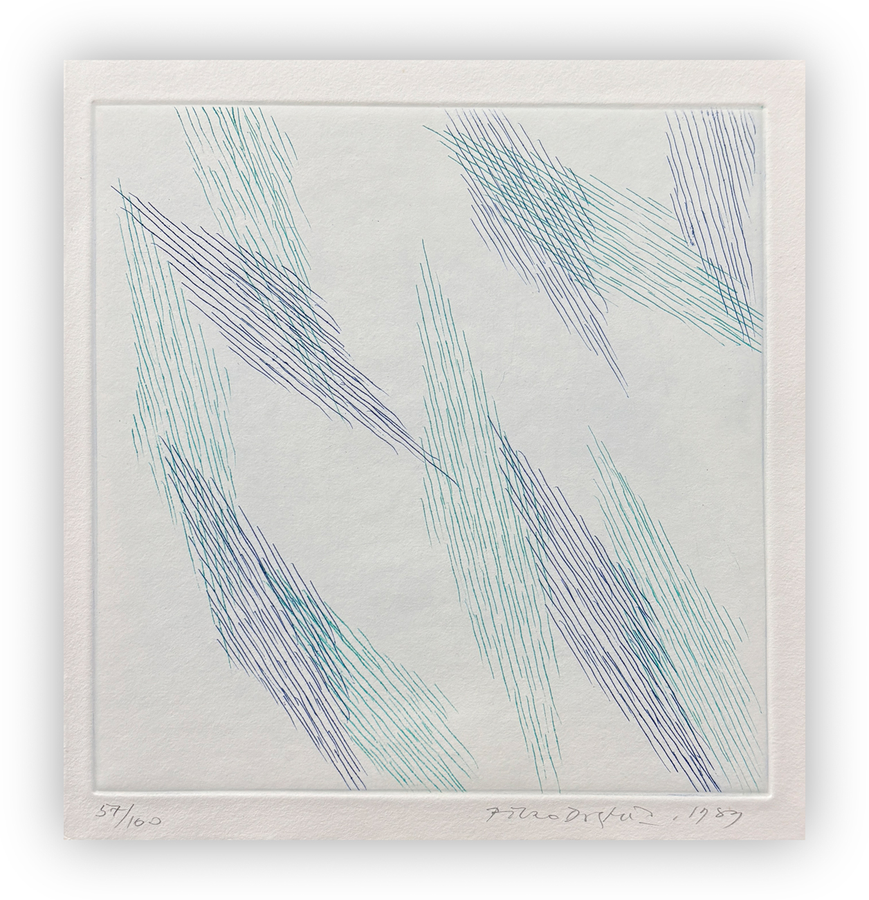 PIERO DORAZIO (1927-2005) - Senza Titolo, 1989