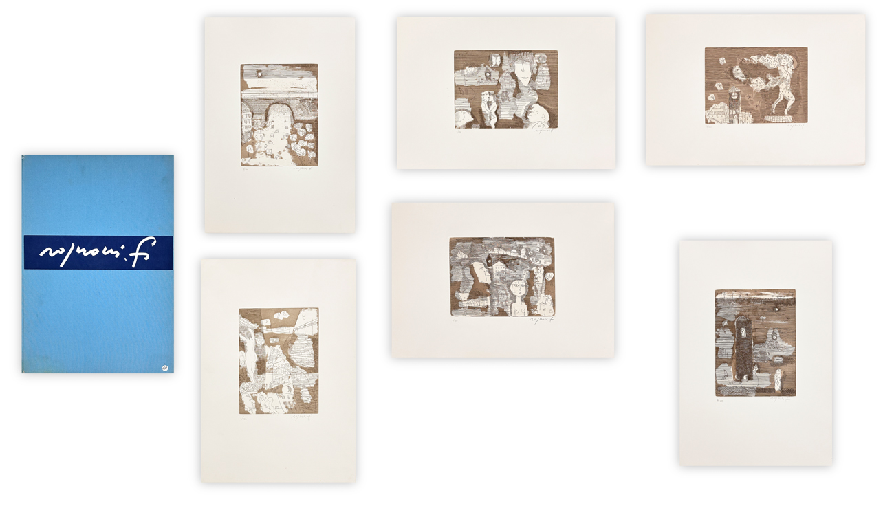 FRANCO ROGNONI (1913-1999) - Periferia, 1978