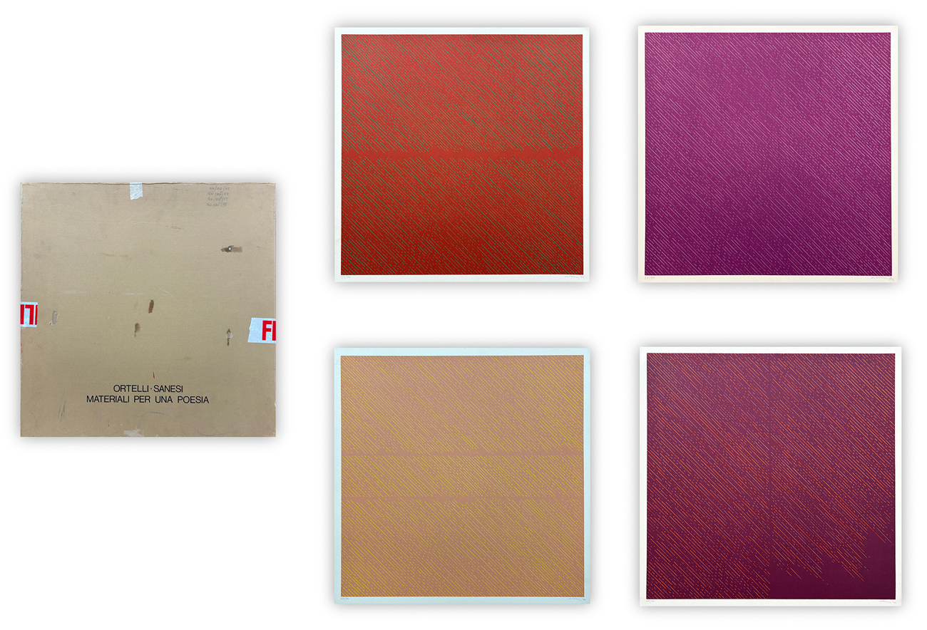 GOTTARDO ORTELLI (1938-2003) - Materiali per una poesia, 1974