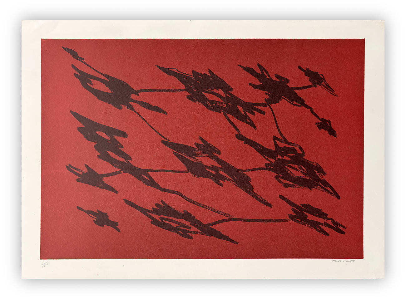 GIULIO TURCATO (1912-1995) - Senza Titolo