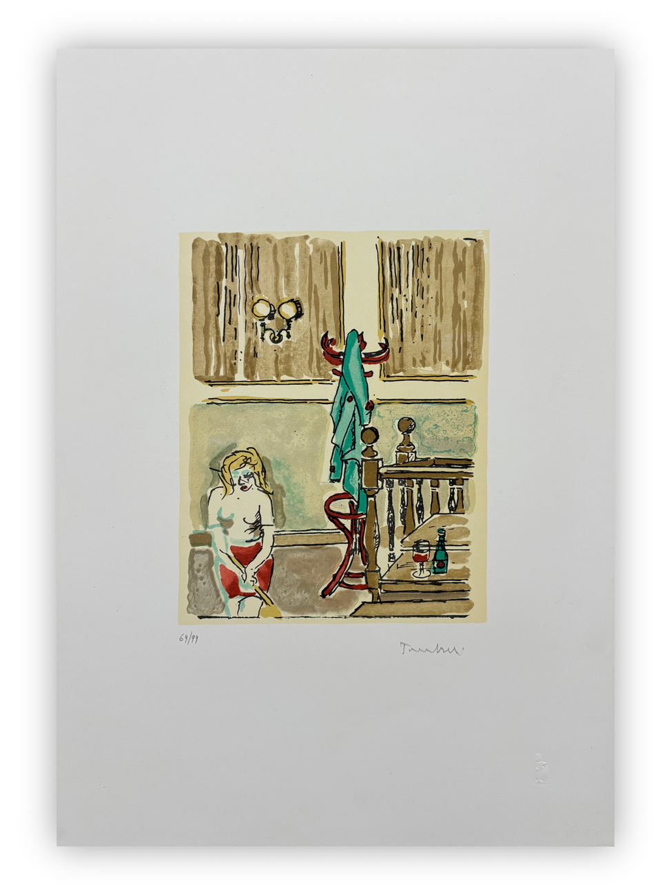 ORFEO TAMBURI (1910-1994) - Senza Titolo