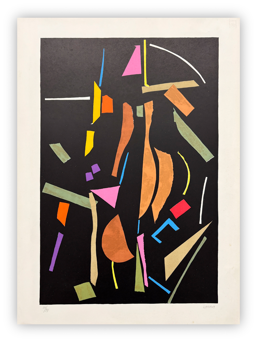 ANDRÉ LANSKOY (1902-1976) - Senza Titolo, 1974