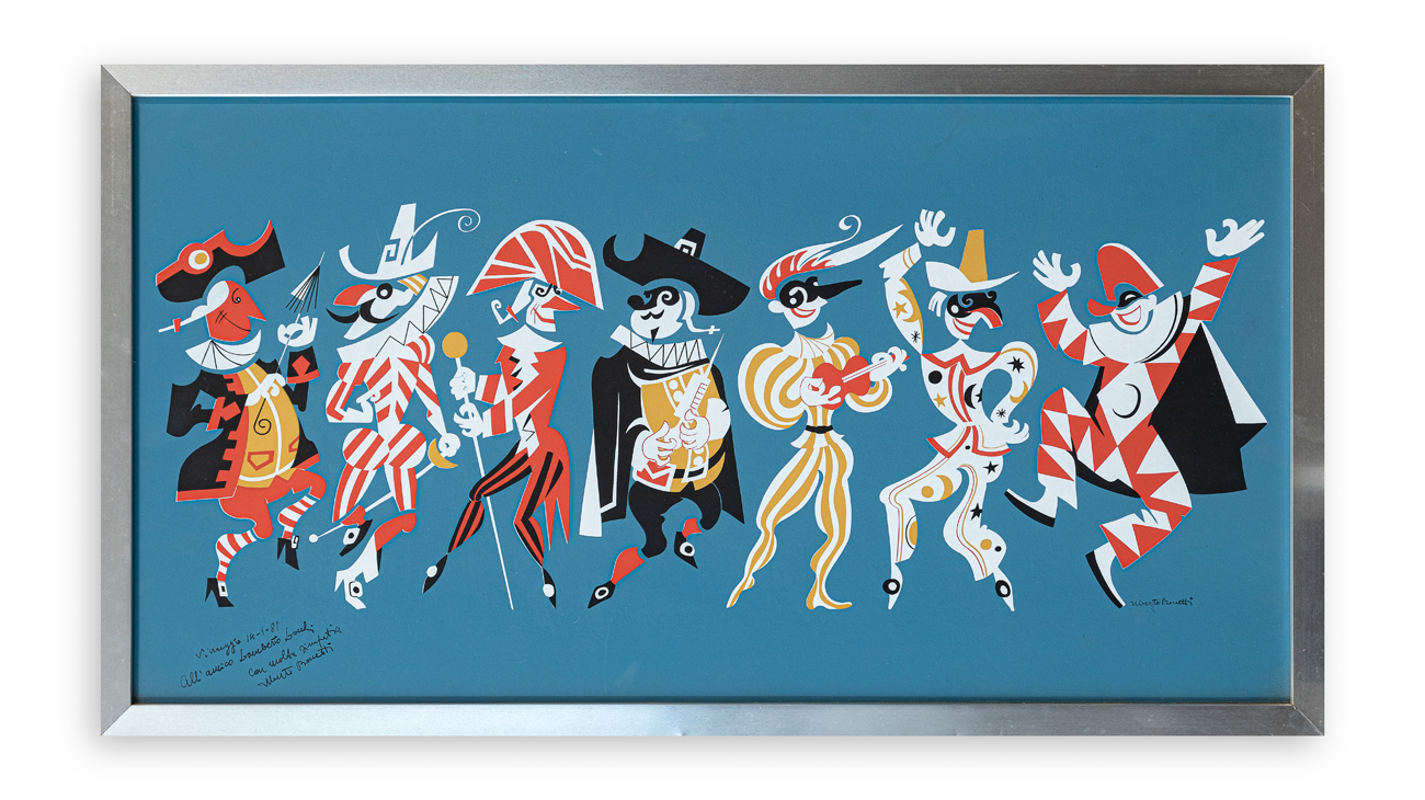 UBERTO BONETTI (1909-1993) - Senza Titolo, 1974