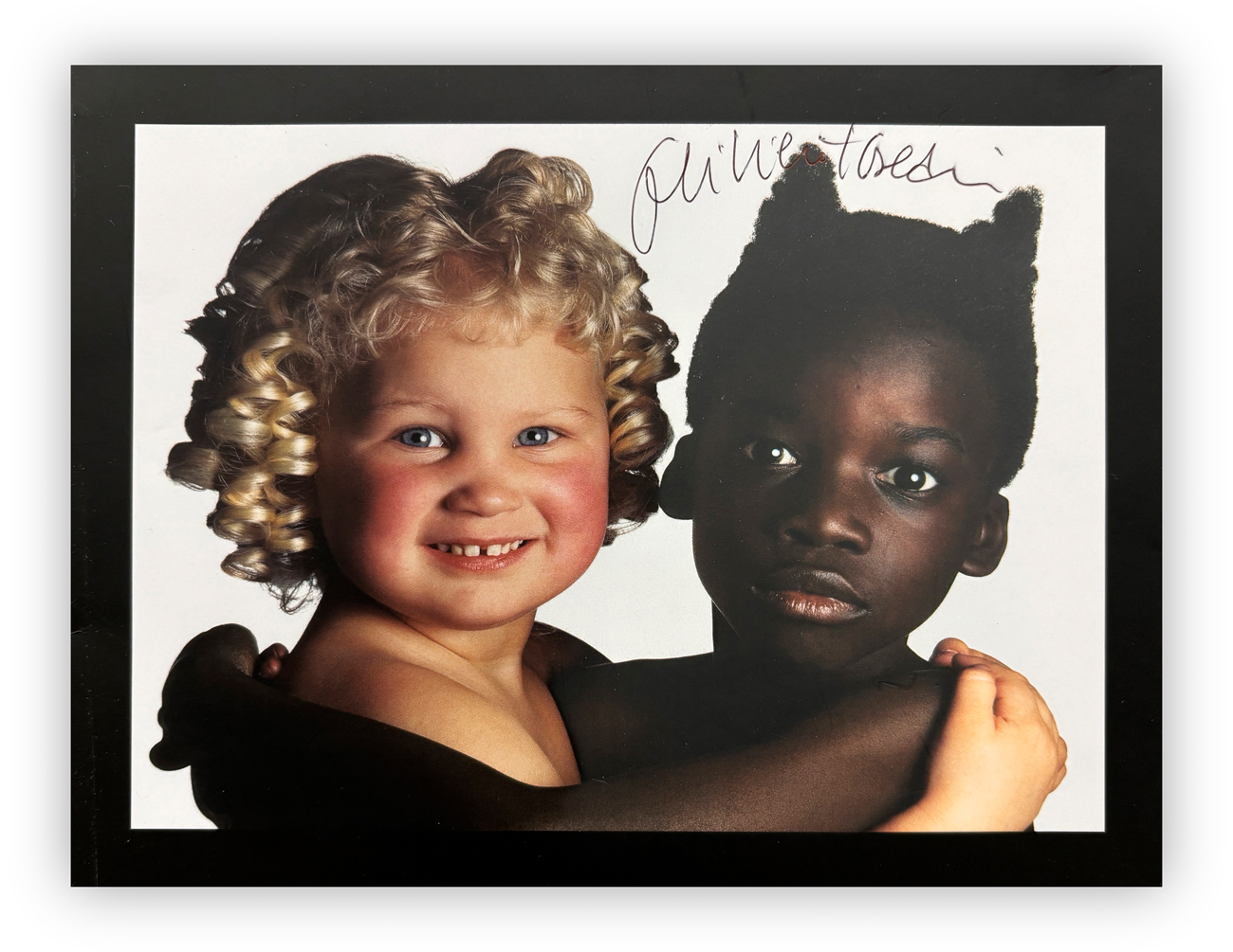 OLIVIERO TOSCANI - Angelo e diavolo