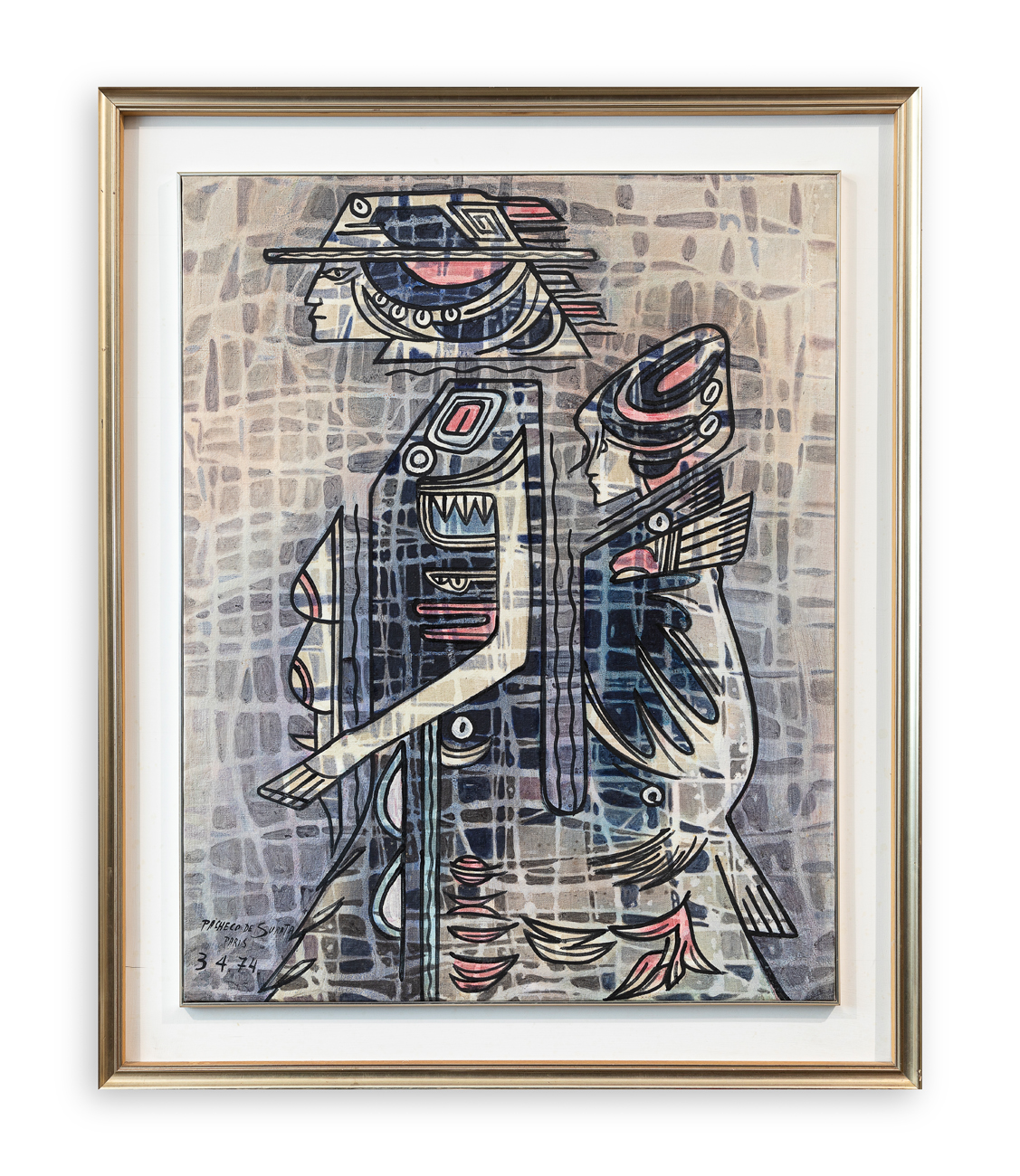 PACHECO DE SURATA (1933-2002) - Senza Titolo, 1974