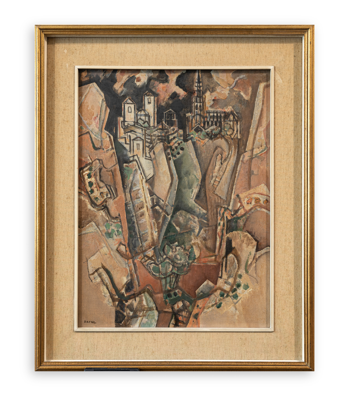 GEORGES DAYEZ (1907-1991) - Tolede (La Degollada), 1964