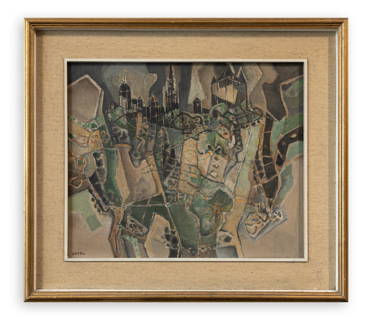 GEORGES DAYEZ (1907-1991) - Sud de Tolede, 1966