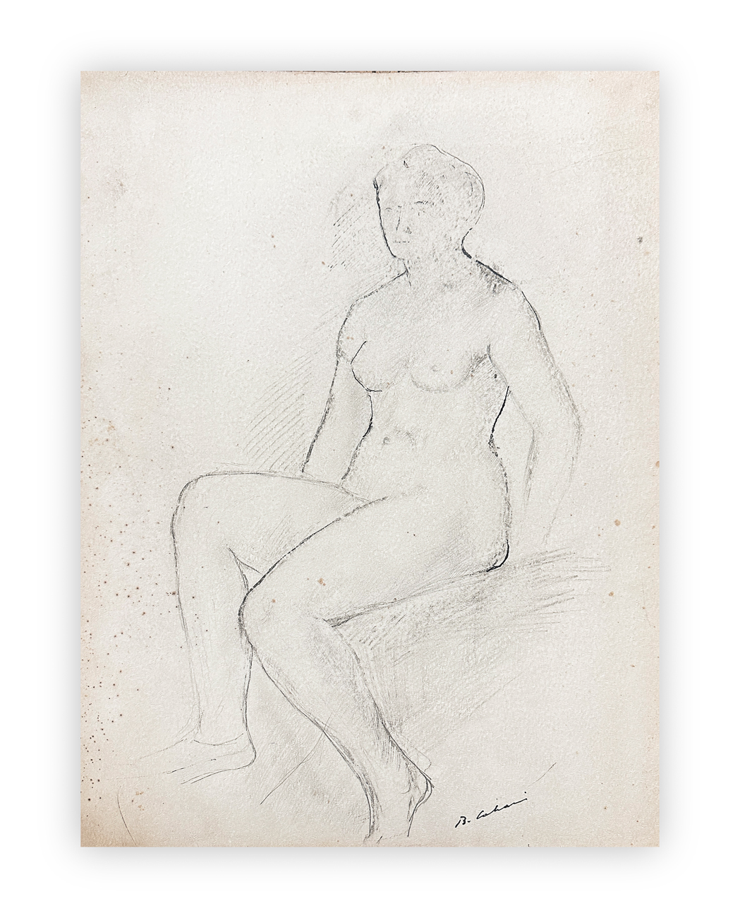 BRUNO CALVANI (1904-1985) - Senza Titolo