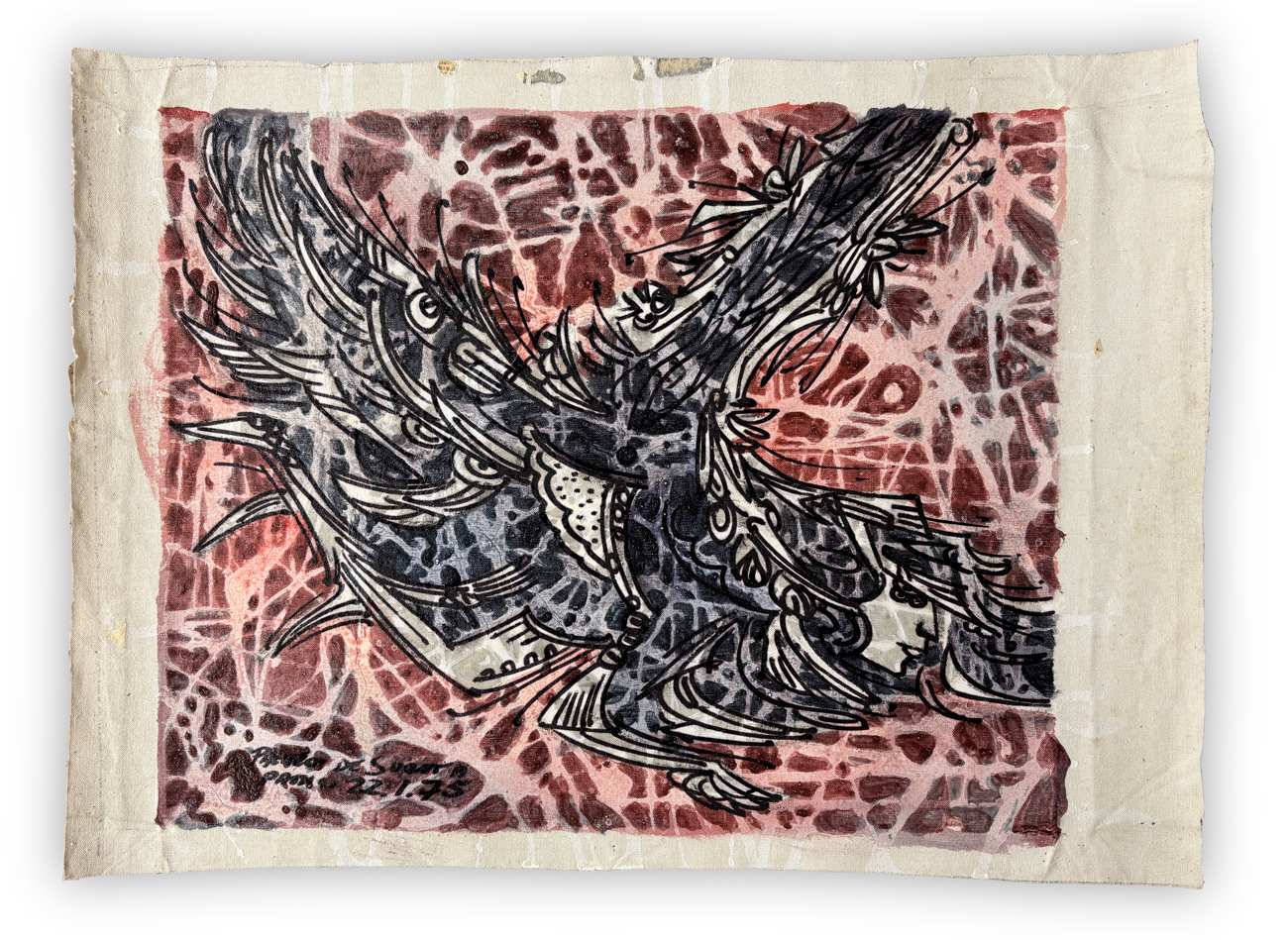 PACHECO DE SURATA (1933-2002) - Péndulo algarrobo, 1975