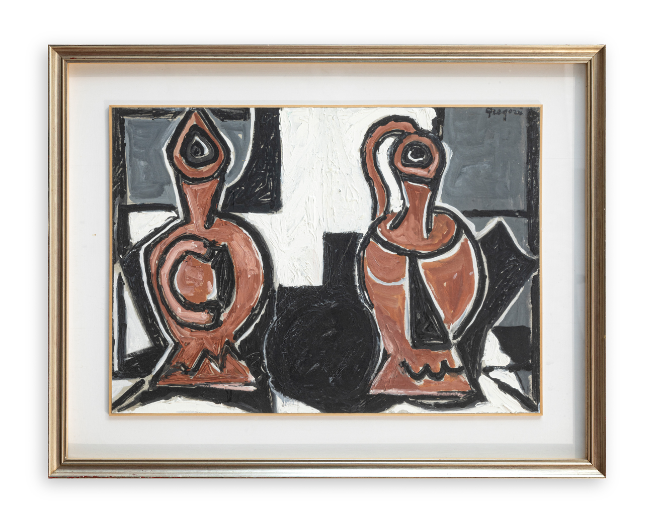 GINO GREGORI (1906-1973) - Senza Titolo (Natura morta), 1972