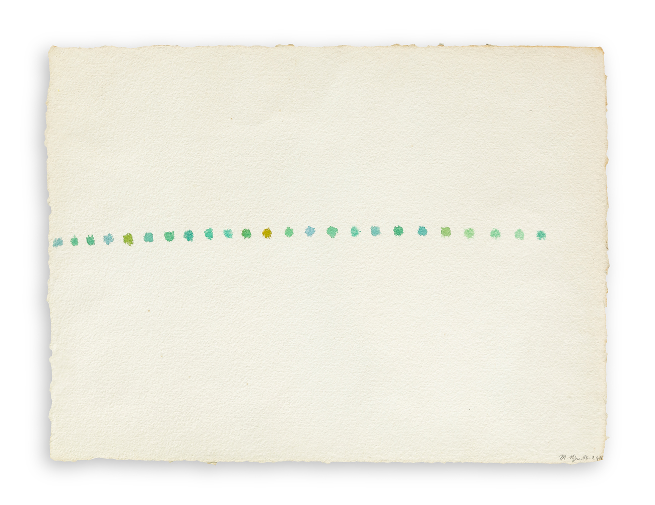 MARIO NIGRO (1917-1992) - Senza Titolo, 1986