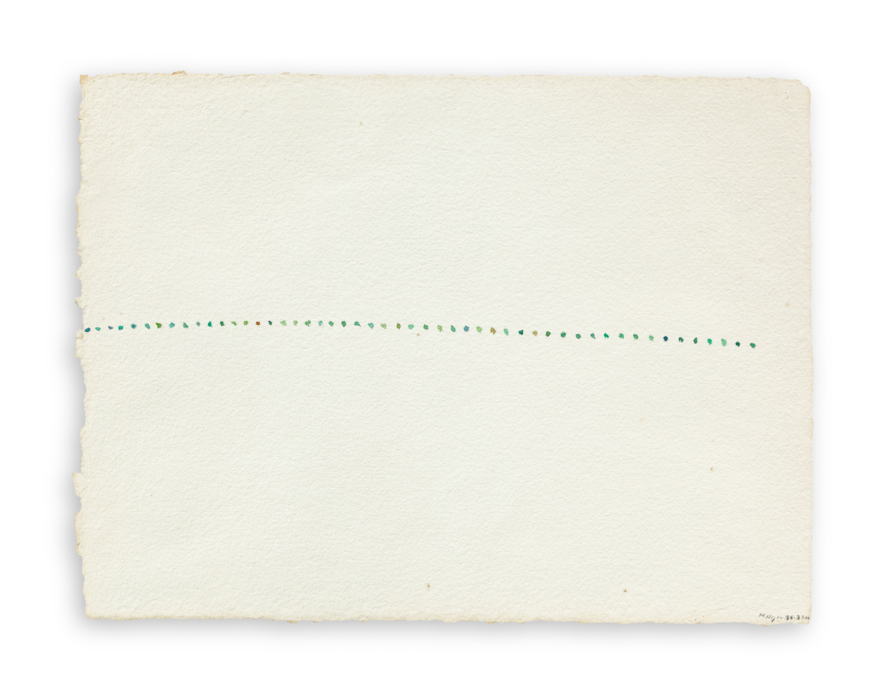 MARIO NIGRO (1917-1992) - Senza Titolo, 1986