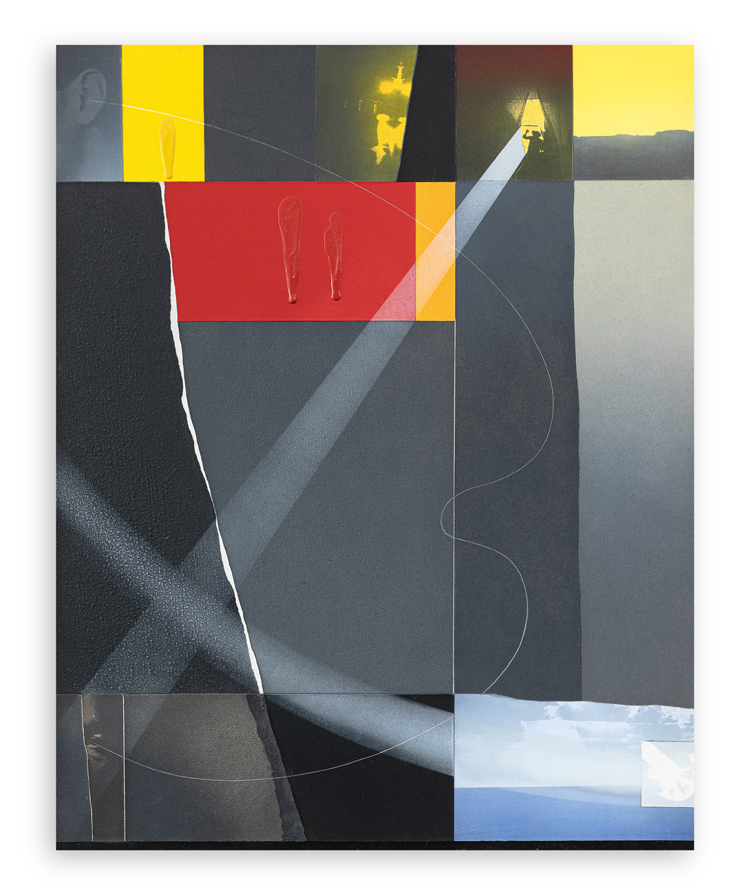 ANGELO CAGNONE (1941) - Dove la notte, 1995