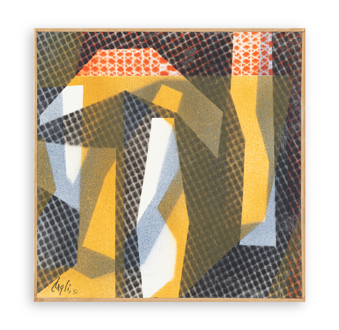 CORRADO CAGLI (1910-1976) - Composizione, 1951