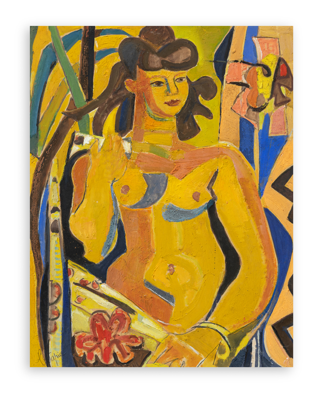 LOUIS LATAPIE (1891-1972) - Nudo, 1939