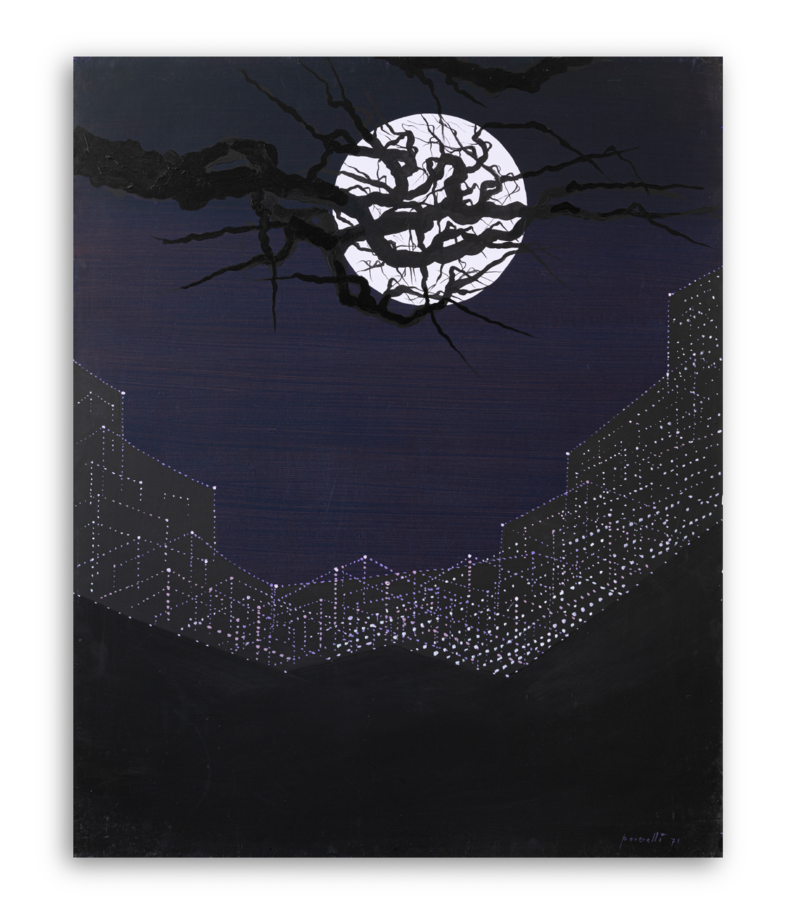 CESARE PEVERELLI (1922-2000) - Senza Titolo, 1971