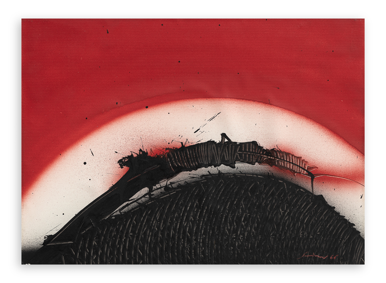EMILIO SCANAVINO (1922-1986) - Senza Titolo, 1966