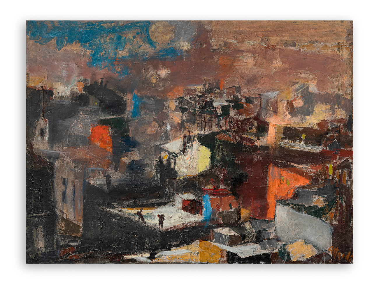 UGO ATTARDI (1923-2006) - Roma in Estate, 1959