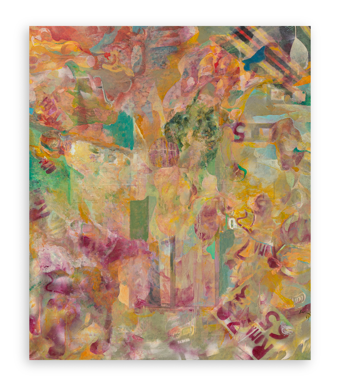 FRANCO SARNARI (1933-2022) - Recupero N.6 (Studio per un recupero della forma), 1965