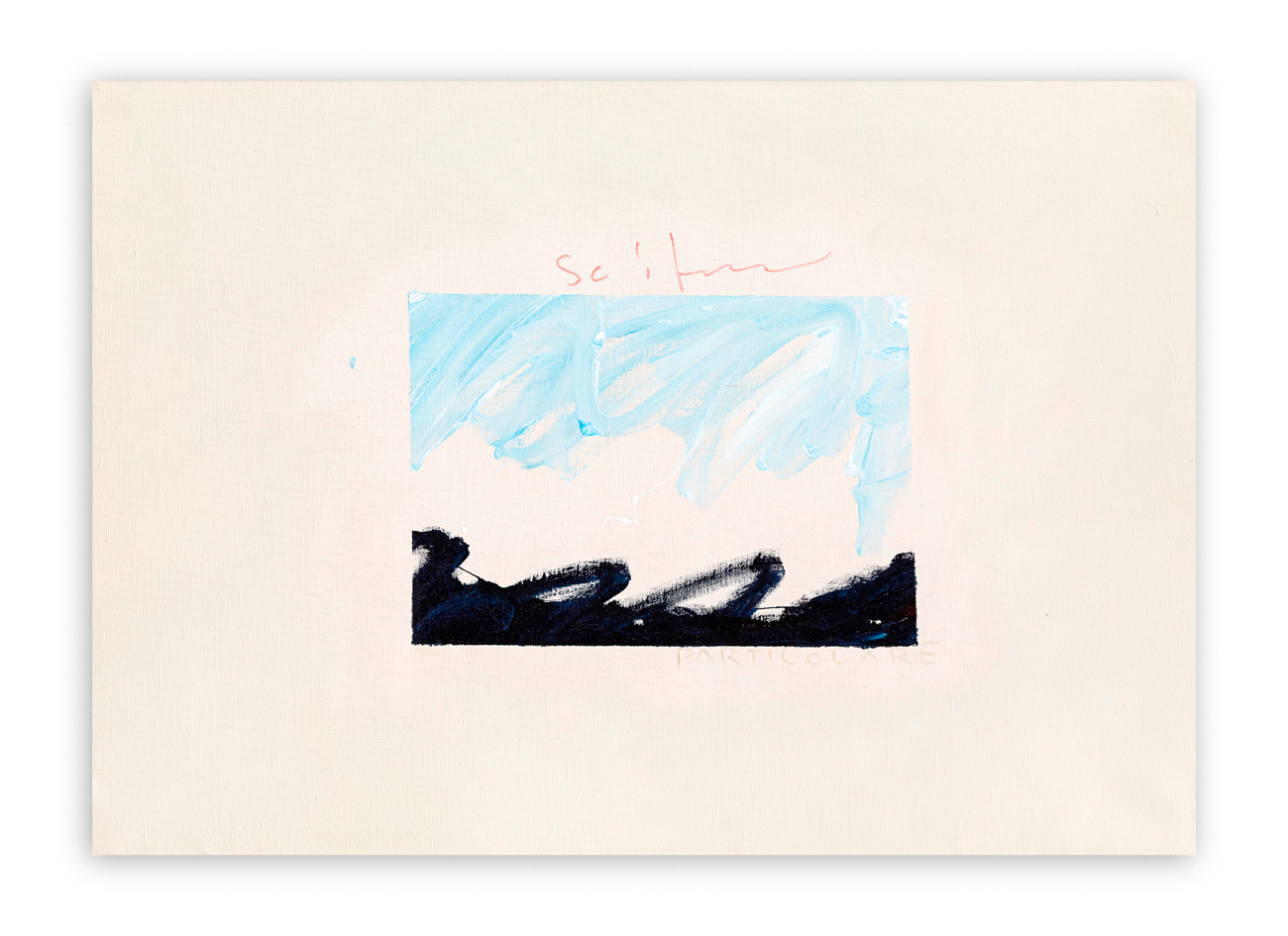 MARIO SCHIFANO (1934-1998) - Particolare, 1973-1978

