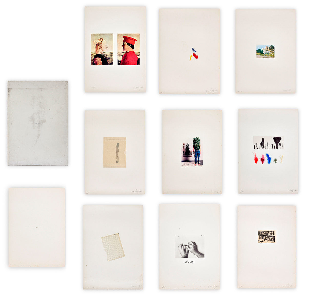 CLAUDIO PARMIGGIANI (1943) - Senza Titolo, 1970