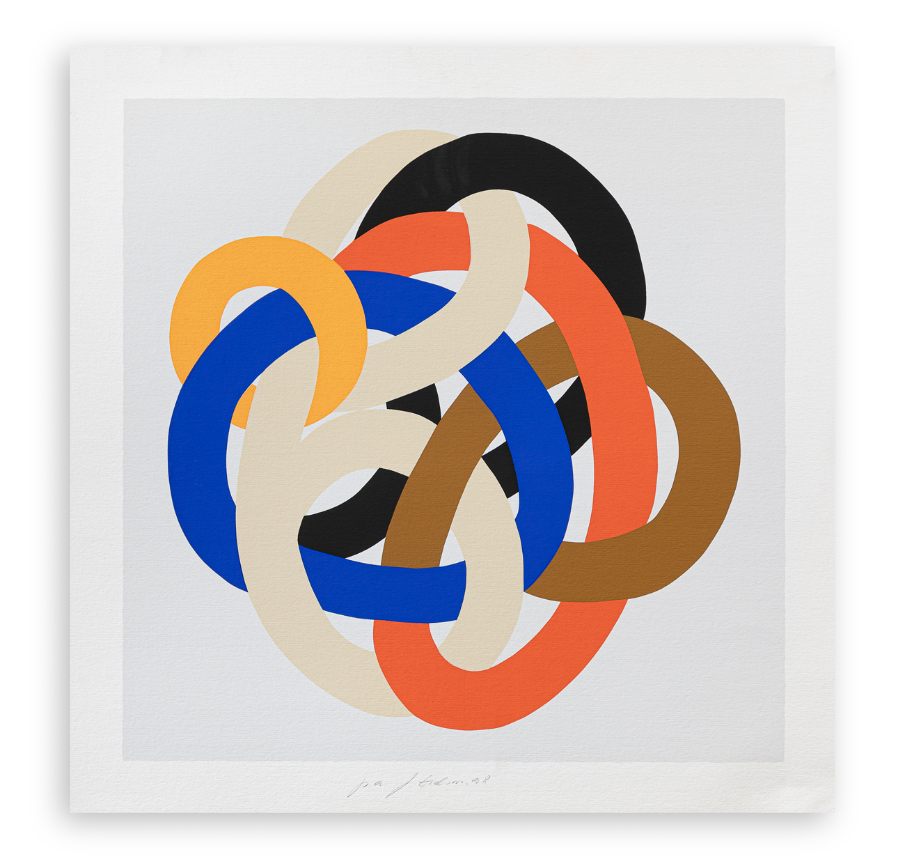 JORGE EDUARDO EIELSON (1924-2006) - Senza Titolo, 1998