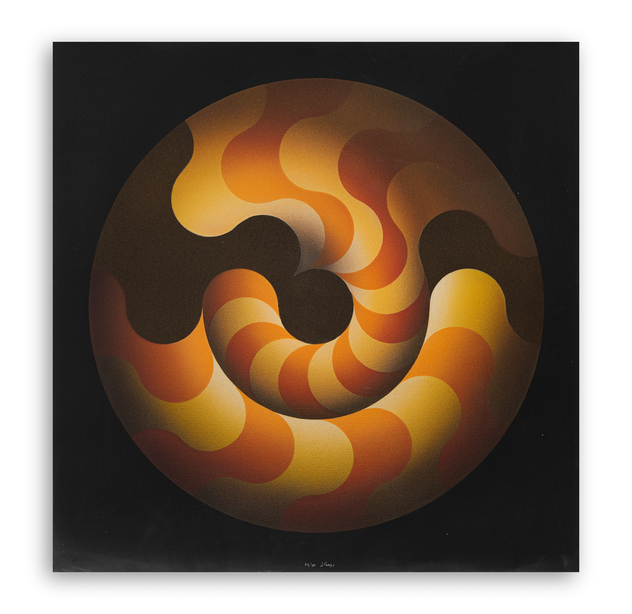 JULIO LE PARC (1928-2026) - Senza Titolo (Modulation), 1992