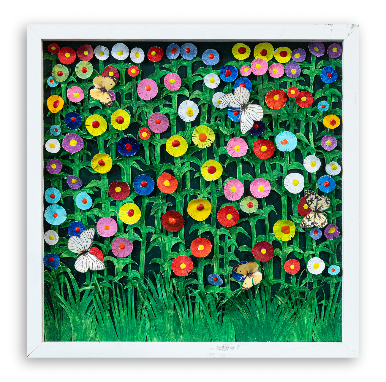 MARK WRIGHT (1962) - Fiori e farfalle