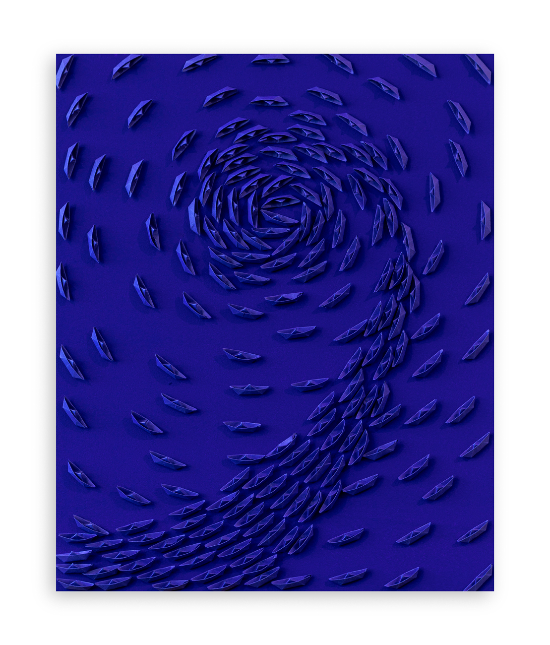 RICCARDO GUSMAROLI (1963) - Vortice Blu