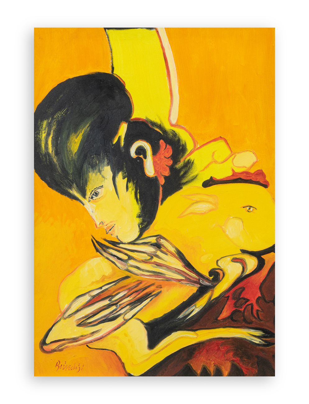 REMO BRINDISI (1918-1996) - Senza Titolo, 1958