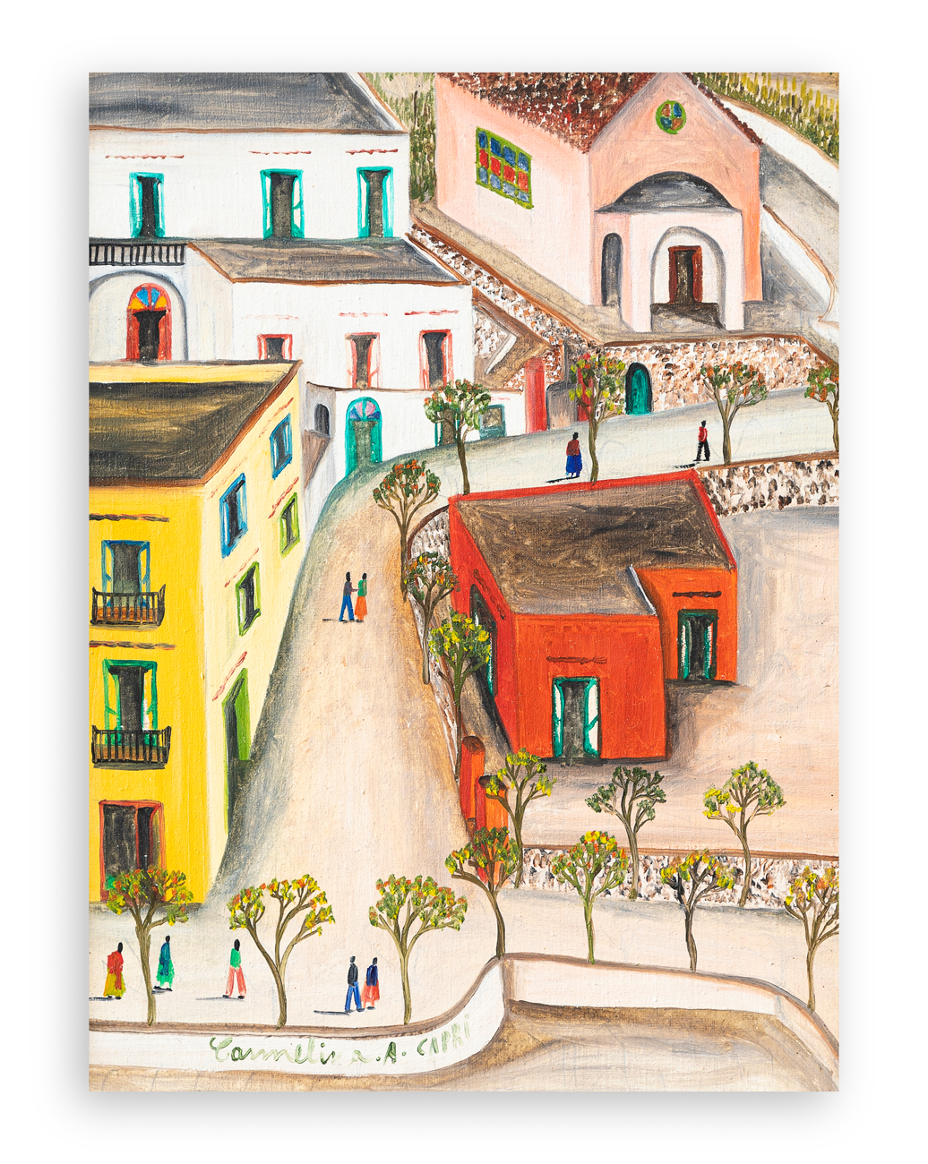 CARMELINA DI CAPRI (1920-2004) - Processione