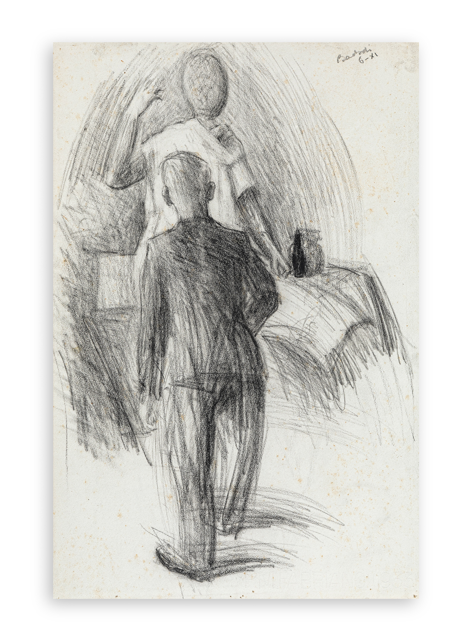 ARNALDO BADODI (1913-1943) - Incontro, 1933