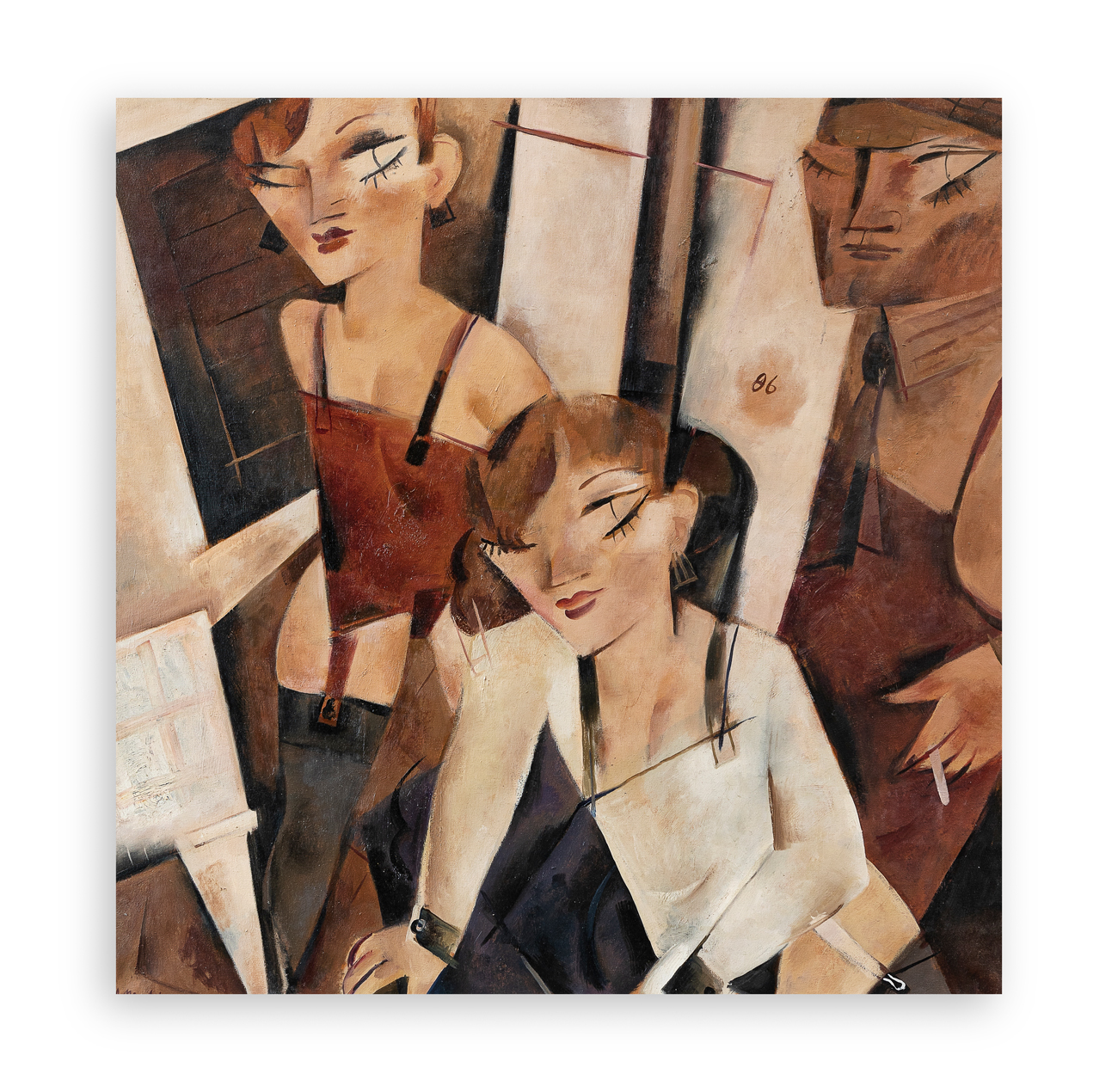 ALBERTO MANFREDI (1930-2001) - Senza Titolo, 1986
