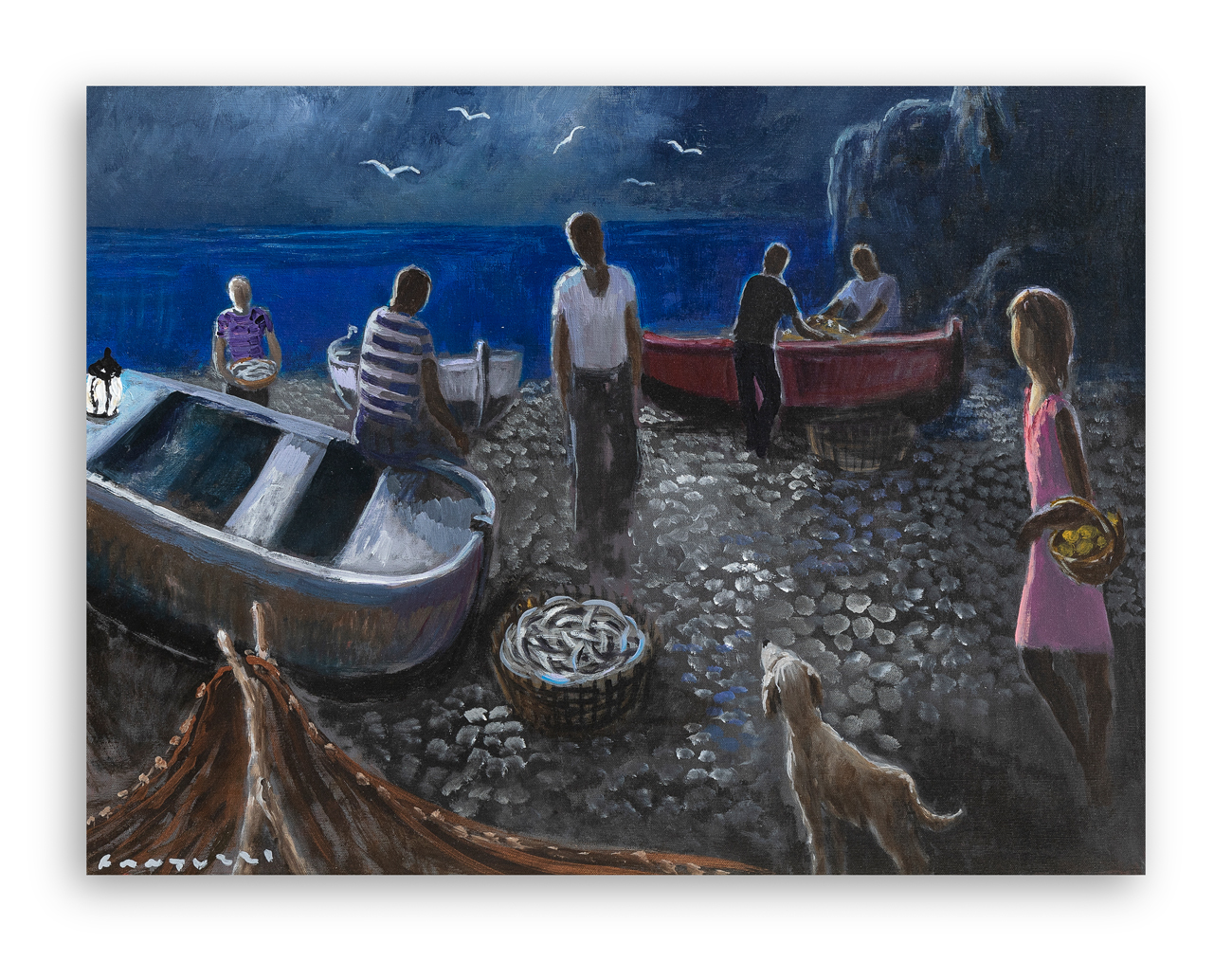 ELIANO FANTUZZI (1909-1987) - Senza Titolo, 1980