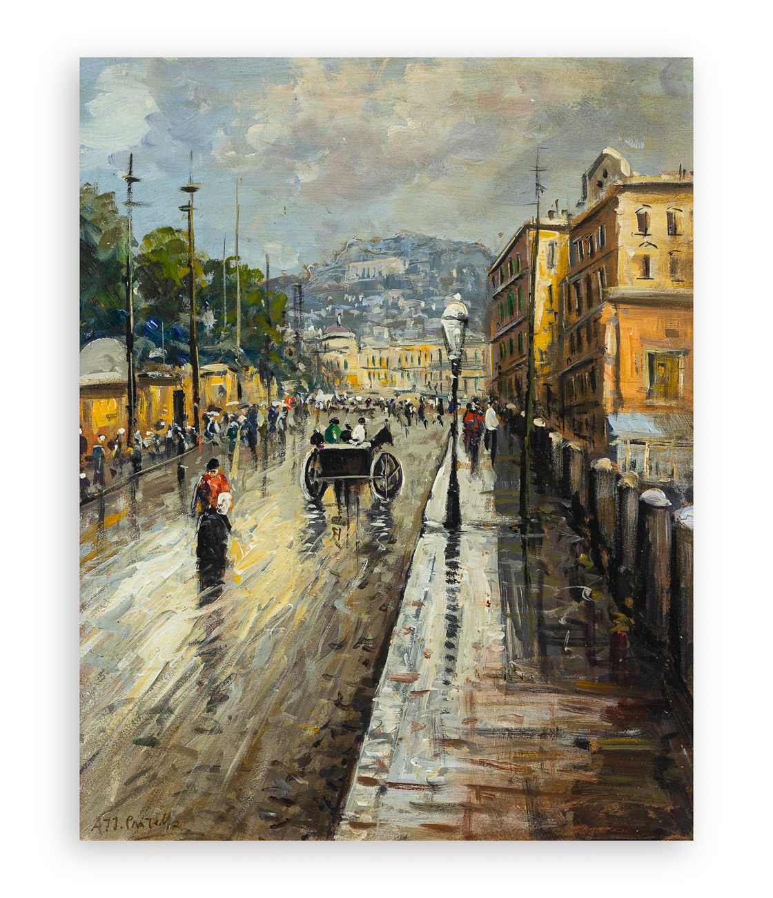 ATTILIO PRATELLA (1856-1949) - Senza Titolo