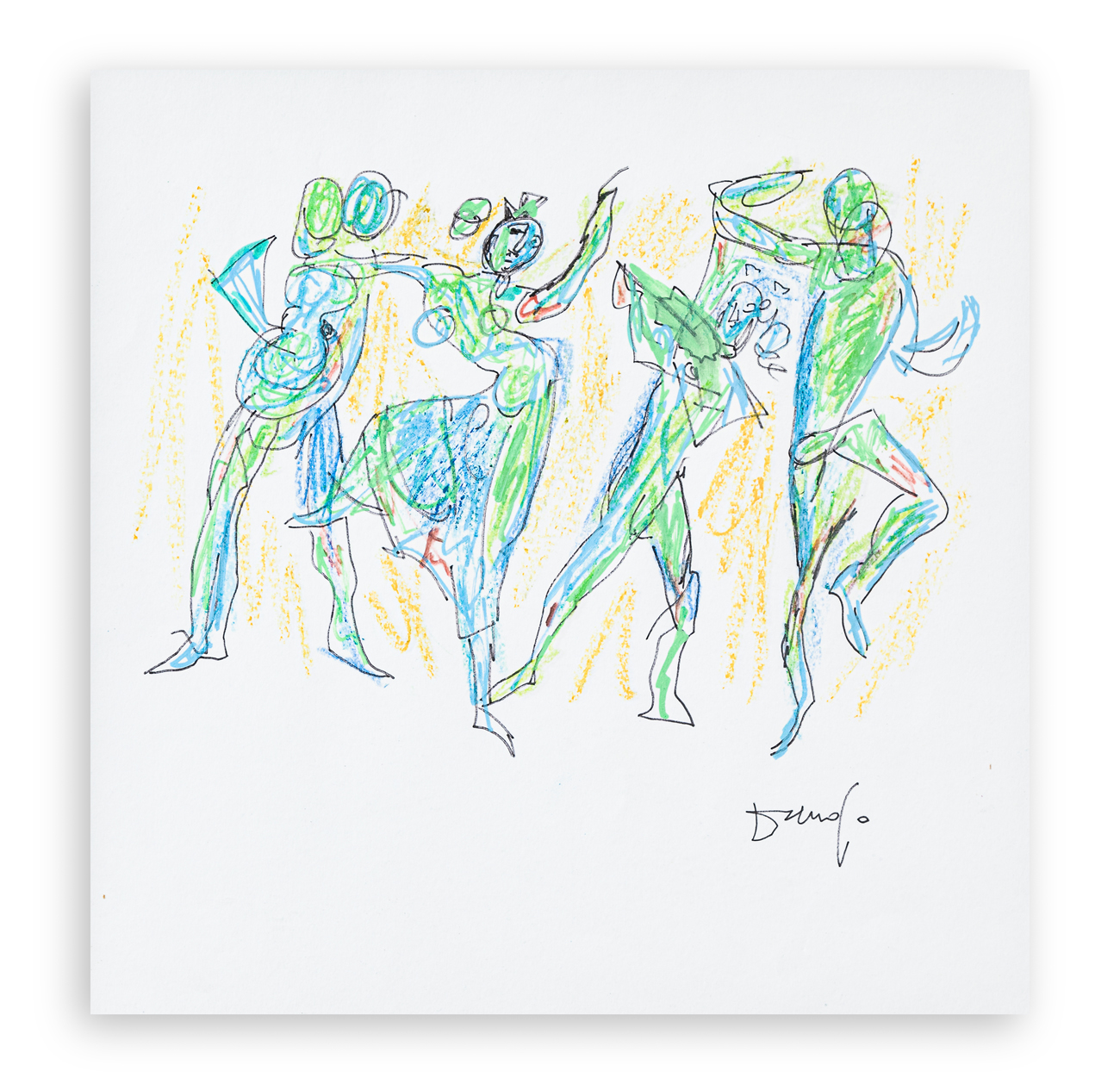 DARIO FO (1926-2016) - Senza Titolo, 2010
