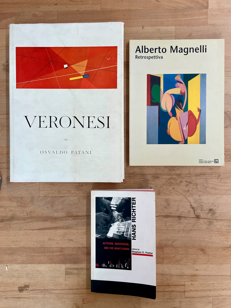 ALBERTO MAGNELLI, HANS RICHTER E LUIGI VERONESI - Lotto unico di 3 cataloghi