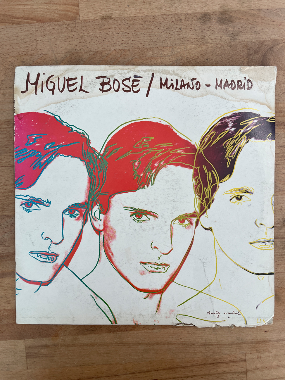 EDIZIONI D'ARTE (ANDY WARHOL) - Miguel Bose / Milano - Madrid, 1983