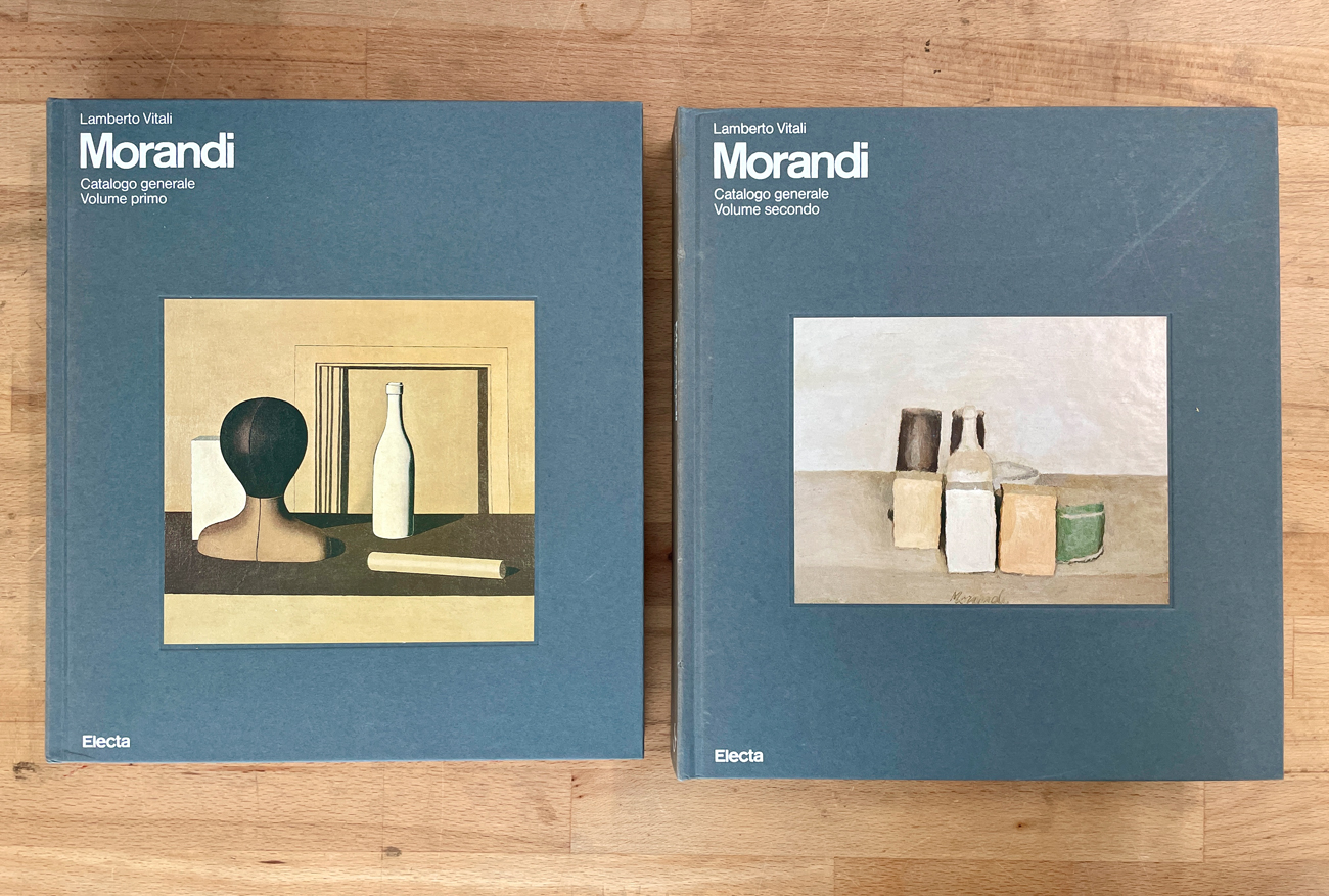 GIORGIO MORANDI - Giorgio Morandi. Catalogo generale. Volume primo e secondo, 1983