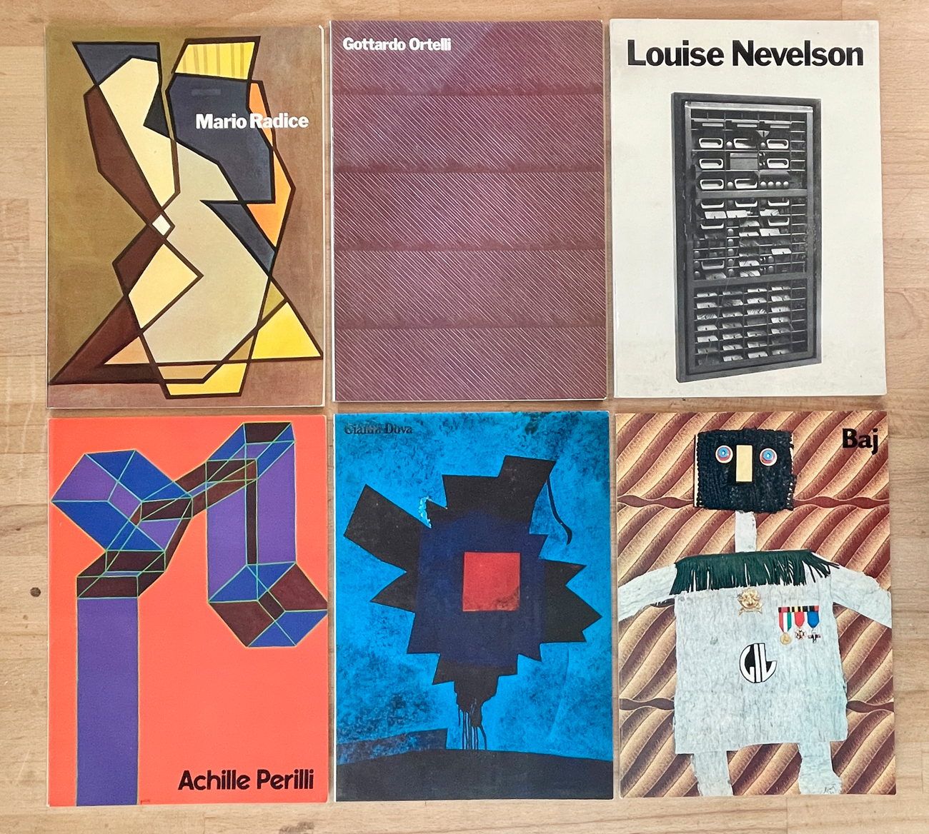  EDIZIONI GALLERIA D'ARTE SPAGNOLI - Lotto unico di 6 cataloghi