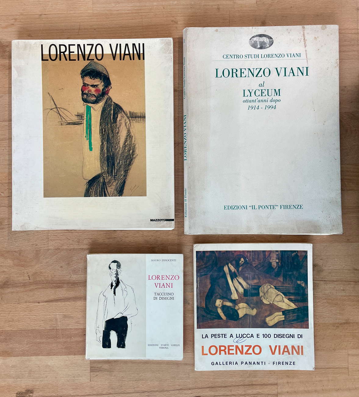 LORENZO VIANI - Lotto unico di 4 cataloghi