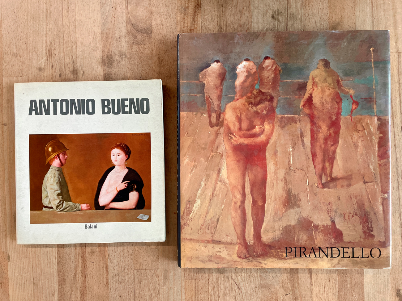 ANTONIO BUENO E FAUSTO PIRANDELLO - Lotto unico di 2 cataloghi