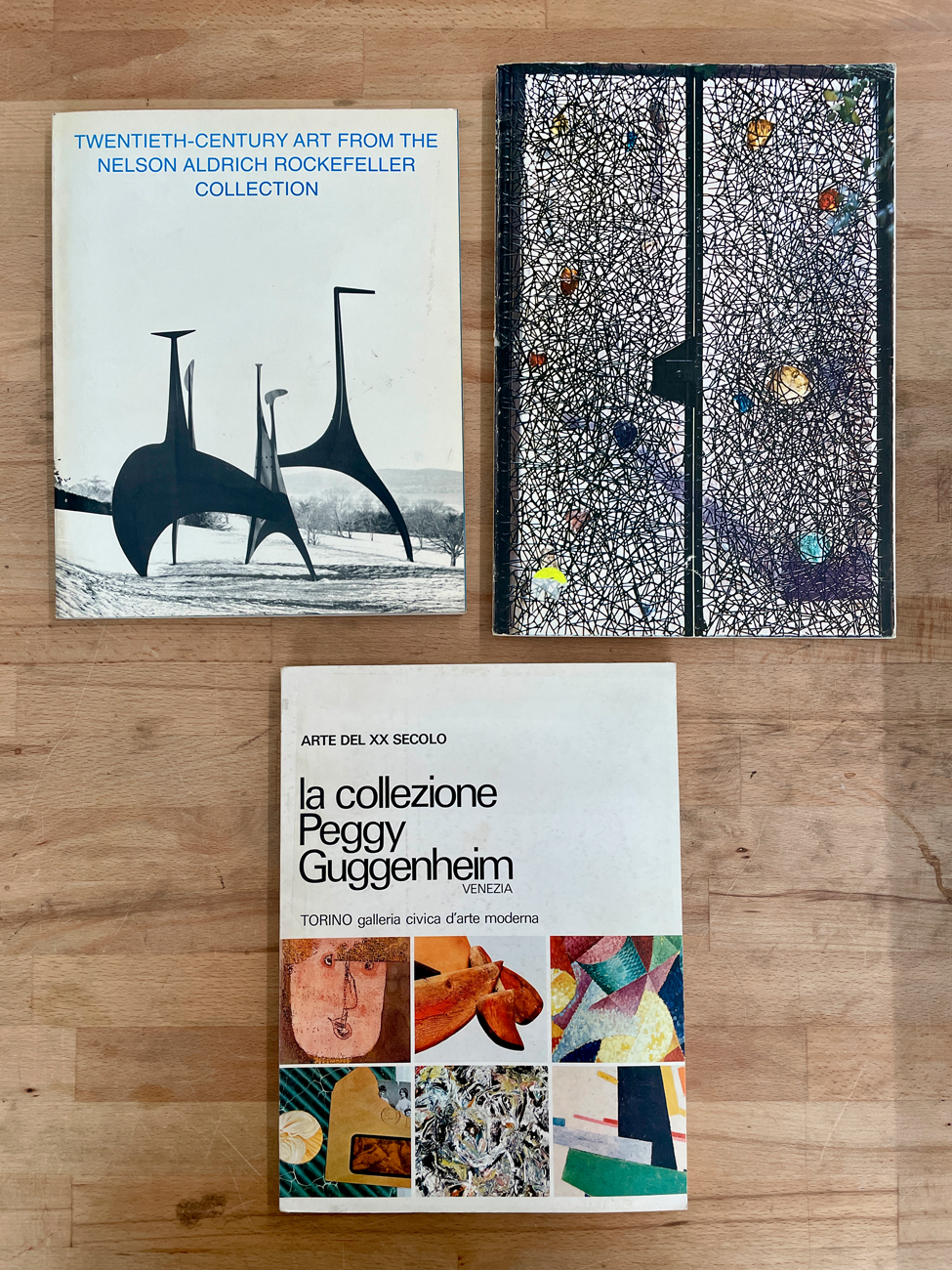 COLLEZIONE GUGGENHEIM E ROCKEFELLER - Lotto unico di 3 cataloghi