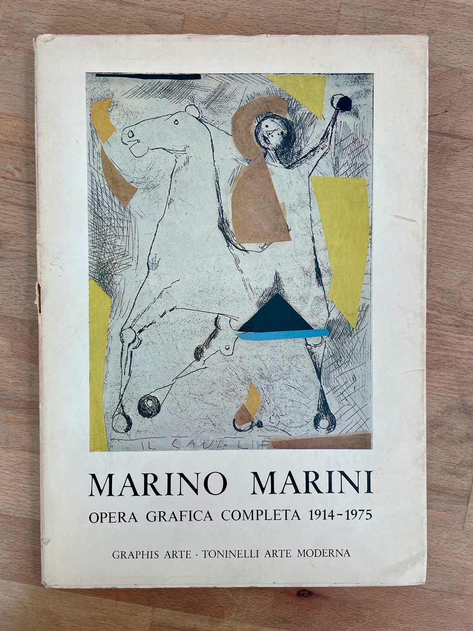 MONOGRAFIE DI ARTE GRAFICA (MARINO MARINI) - Marino Marini. Opera grafica completa 1914-1975, 1976