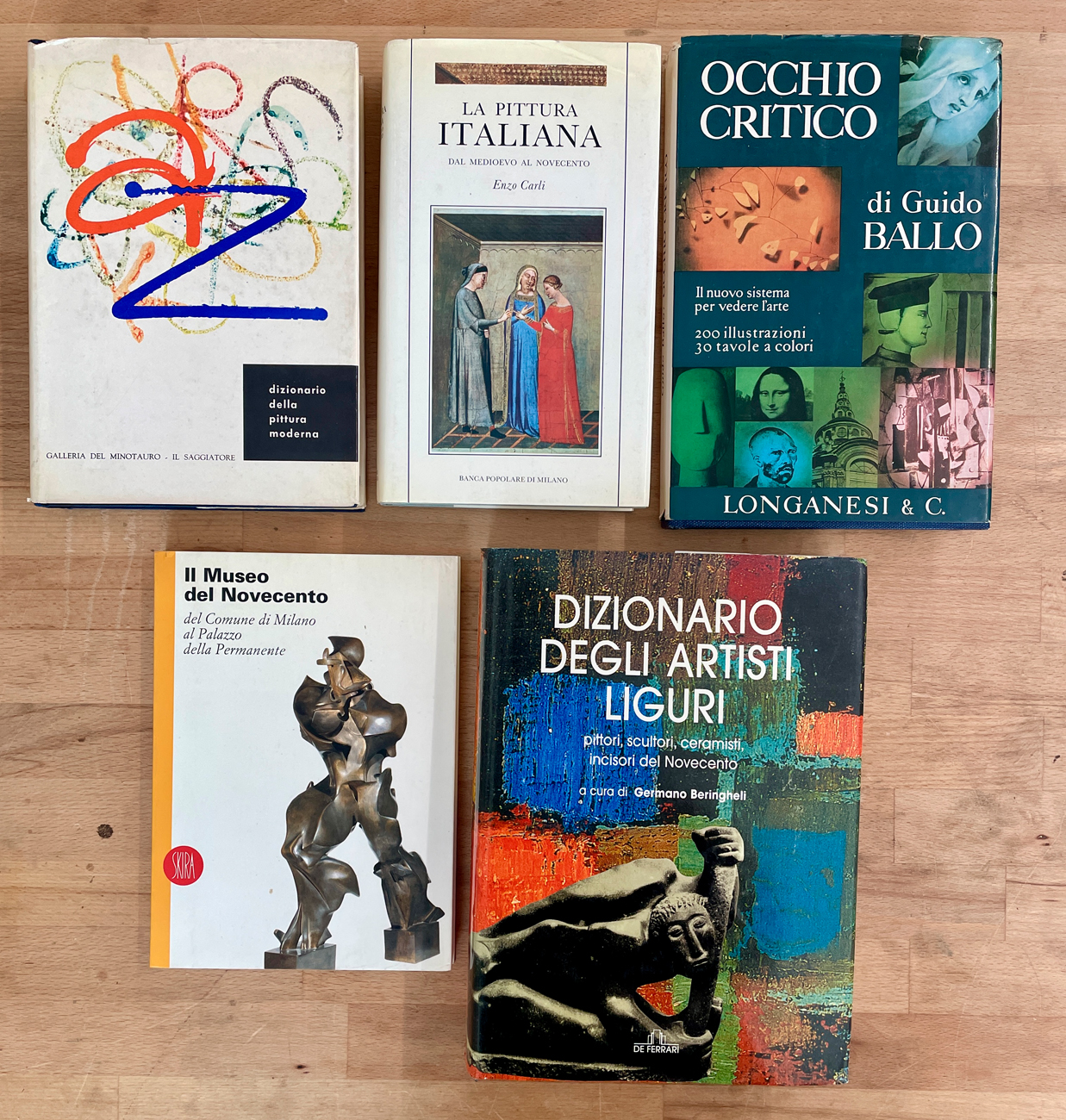 SAGGI DI STORIA DELL'ARTE - Lotto unico di 5 volumi
