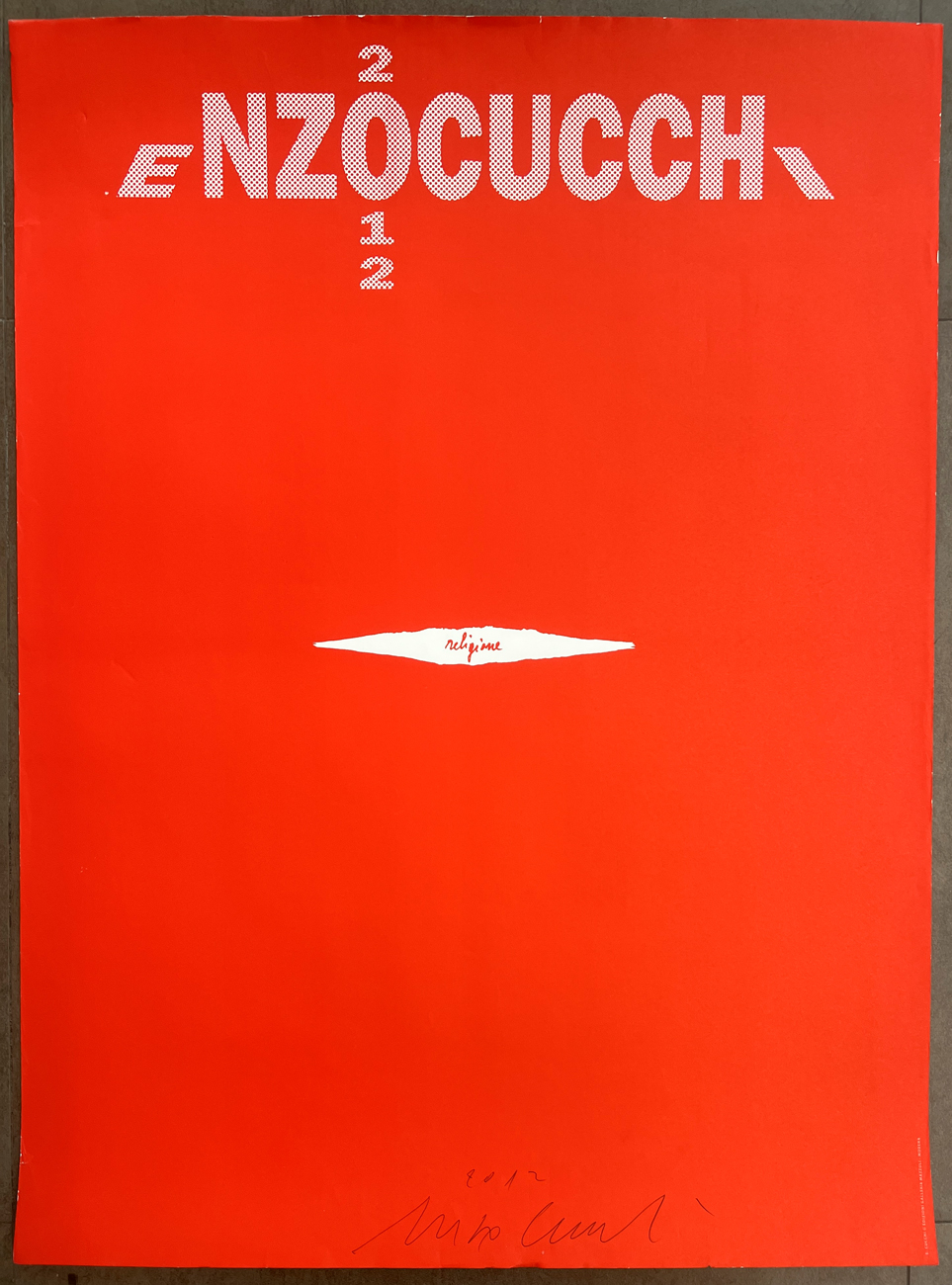 LOCANDINE (ENZO CUCCHI) - Enzo Cucchi. Religione, 2012